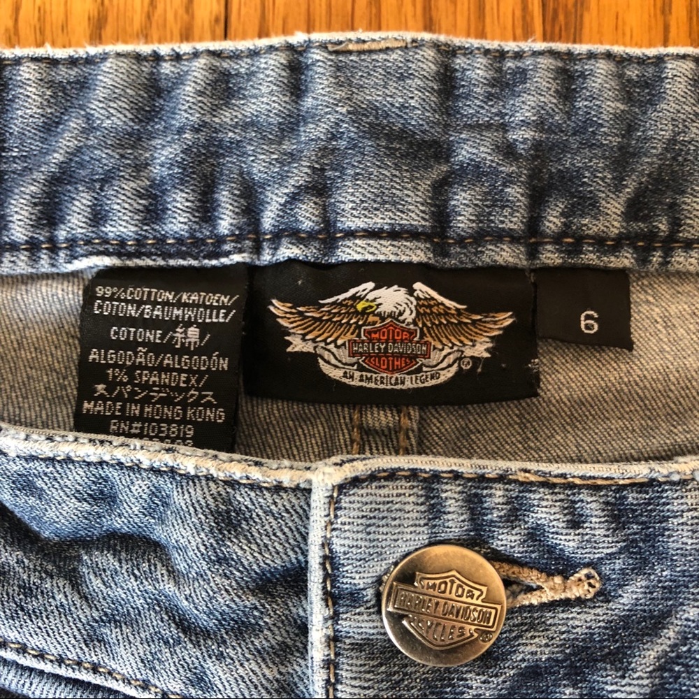 Harley Davidson Boot Cut Jeans - Picture 3 of 6